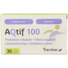 AQTIF 100, ΣΥΜΠΛΗΡΩΜΑ ΔΙΑΤΡΟΦΗΣ ΜΕ ΟΥΜΠΙΚΙΝΟΝΗ 100MG & ΒΙΤΑΜΙΝΗ Ε 1...