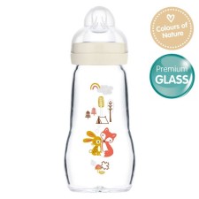 MAM FEEL GOOD GLASS BOTTLE 260ML UNISEX