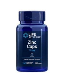 Life Extension Zinc Caps 15mg 150s, Συμπλήρωμα Διατροφής Με Ψευδάργυρο Life Extension Zinc Caps 15mg 150s, Συμπλήρωμα Διατροφής Με Ψευδάργυρο