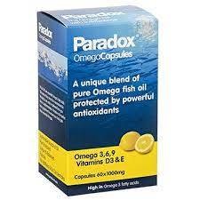 PARADOX OMEGA 3 6 & 9, 60 CAPSULES