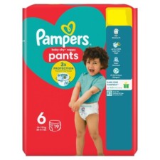 Pampers Nappy  No 6 19 Pants