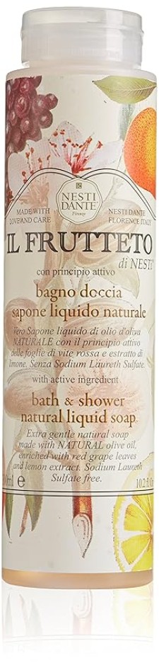 Nesti Dante IL Flutteto Red Grape Leaves & Lemon Extract Shower Gel x 300ml