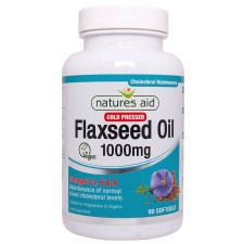 NATURES AID FLAXSEED OIL 1000MG 90SOFTGELS