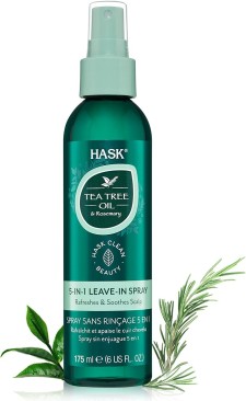 Hask Tea Tree & Rosemary Oil 5-In-1 Leave In Spray x 175ml