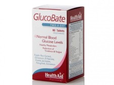 HEALTH AID GLUCOBATE, HELPS MAINTAIN NORMAL BLOOD GLUCOSE LEVELS 60TABLETS