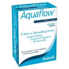 Health Aid Aquaflow x 60 Veg Tablets - Maintain Water Balance & Healthy Urinary Tract