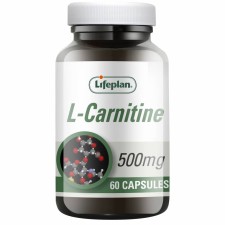 LIFEPLAN L-CARNITINE 500MG 60CAPSULES