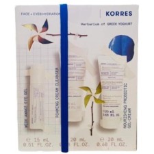 Korres Greek Yoghurt Face & Eyes Hydration Kit (3pcs)