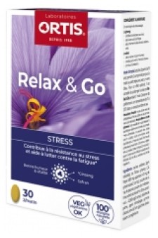 Ortis Relax & Go Stress x 30 Tablets