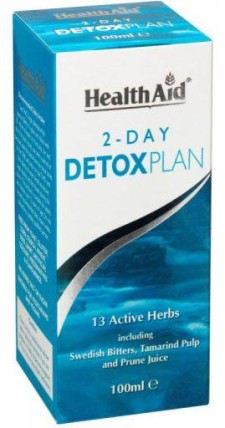 HEALTH AID 2- DAY DETOX PLAN WITH 13 ACTIVE HERBS 100ML