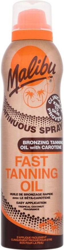 Malibu Coconut Fast Tanning Oil 175ml