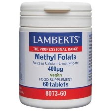 Lamberts Methyl Folate 400μg 60 Tablets