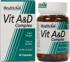 Health Aid Vitamin A&D Complex 60 Capsules