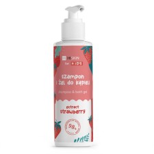 Hs Hiskin For Kids Shampoo & Bath Gel Extract Strawberry 280ml