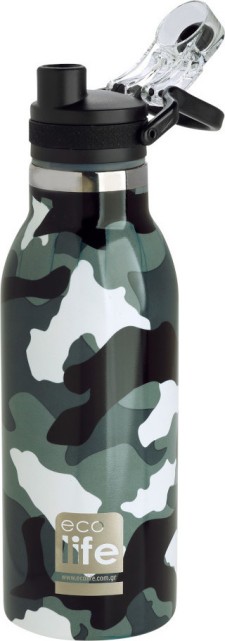 Ecolife Thermo Camouflage With Sport Cap x 550ml