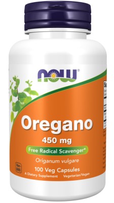 Now Oregano 450mg 100 Capsules