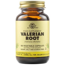Solgar Valerian Root x 100 Capsules - For Insomnia & Stress