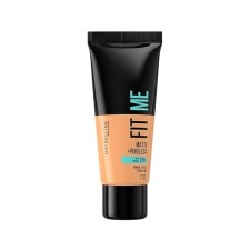 Maybelline Fit Me Matte & Poreless Foundation ΓΙΑ ΦΥΣΙΚΗ ΜΑΤ ΚΑΛΥΨΗ. 220 NATURAL BEIGE 30ΜΛ