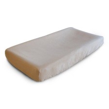 Mushie Changing Pad Cover Taupe