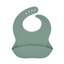 Kikka Boo Bib Platinum Silicone Sage
