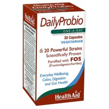 Health Aid Daily Probio x 30 Capsules - For Optimum Gut Health