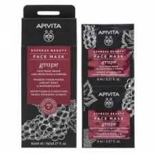 Apivita Express Beauty Anti-Wrinkle & Firming Face Mask With Grape 2x8ml