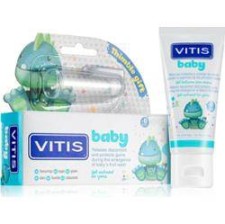 VITIS BABY GEL OINTMENT FOR GUMS, RELIEVES DISCOMFORT 0m+  30ML& THIMBLE GIFT