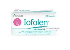Iofolen 30 Capsules Food Supplement with Folic Acid, Iron & Iodine