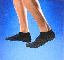 AnatomicHelp 1384 Silver Fiber Sock Unisex Sock Beige Colour S Size