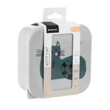 Kikka Boo PP Lunch Boxes Kitty Cat Grey  4pcs