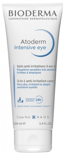 Bioderma Atoderm Intensive Eye Care For Irritaded To Atopic Sensitive Eyelids 100ml