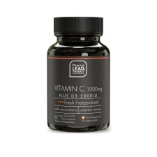 Pharmalead Vitamin C 1000mg Plus D3 2000IU Vegan 30 Capsules