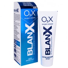 BLANX O3X PRO SHINE WHITENING TOOTHPASTE 75ML, ACTIVELY REMOVING STAINS
