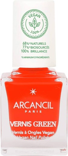 Arcancil Vernis Green Vegan Nail Polish Capucine No 220