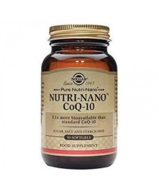 SOLGAR NUTRI-NANO CoQ10 3.1X 50 SOFTGELS
