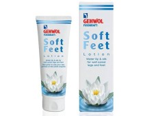GEHWOL FUSSKRAFT SOFT FEET LOTION WITH WATER LILLY& SILK FOR WELL CARED LEGS& FEET 125G