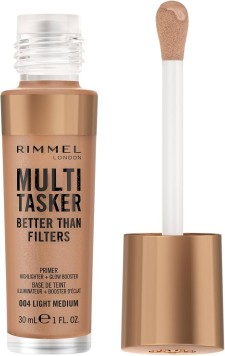 Rimmel Multi Tasker Better Than Filters Primer, Highlighter, Glow 003 Light