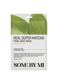 Some by Mi Real Super Matcha Pore Care Mask Some by Mi Real Super Matcha Pore Care Mask