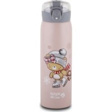 Nava Kids Stainless Steel Insulated Water Bottle 500ml Pink
