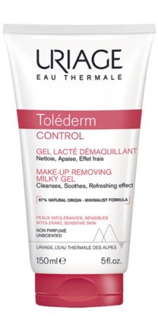 Uriage Tolederm Control Make-Up Removing Milky Gel 150 ml