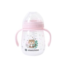 KIKKA BOO CUP WITH SILICONE SPOUT SAVANNA PINK 240ml