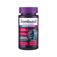 Sambucol Adults Menthol 30 Gummies