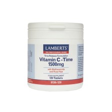 LAMBERTS TIME RELEASE VITAMIN C 1500MG 120TABLETS