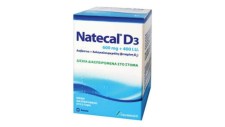 Natecal D3 - Calcium 600mg + Vitamin D3 400iu 60 Tablets