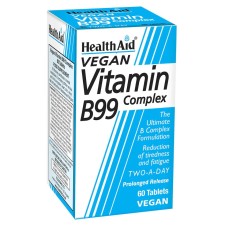 Health Aid Vitamin B99 Complex x 60 Veg Tablets