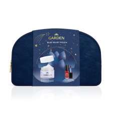 Garden Blue Velvet Pouch + Facial Night Cream 50ml + Mini Long Last... Garden Blue Velvet Pouch + Facial Night Cream 50ml + Mini Long Last...