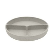 Kikka Boo Divided Plate With Suction Platinum Silicone Sand