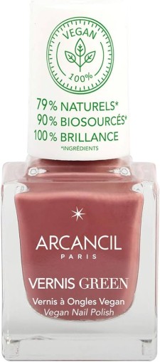 Arcancil Vernis Green Vegan Nail Polish Wild Pink No 370