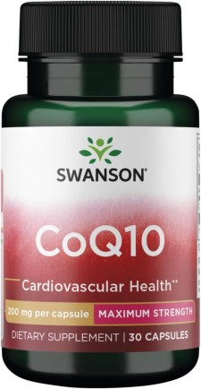 Swanson CoQ10 200mg 30 Capsules