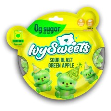 Ivysweets Sour Blast Green Apple Gummies 50g